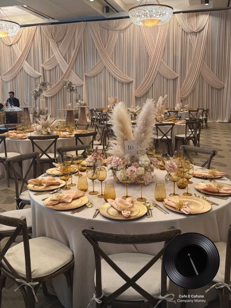 CieLA Events celebration photography - styled décor and details