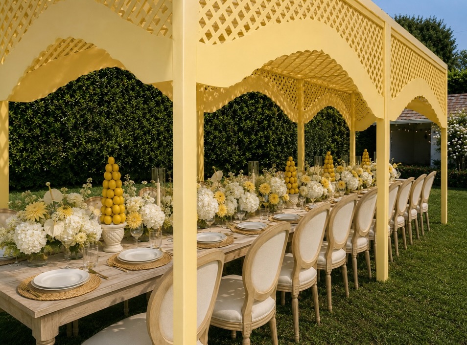 CieLA Events celebration photography - finished event looks